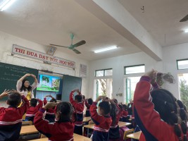 TRƯỜNG TIỂU HỌC KỲ THỊNH 2 TỔ CHỨC CHUYÊN ĐỀ "HOẠT ĐỘNG TRẢI NGHIỆM " Ở CÁC TỔ CHUYÊN MÔN