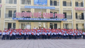 TRƯỜNG TIỂU HỌC KỲ THỊNH 2 HÂN HOAN CHÀO ĐÓN HỌC SINH LỚP 1