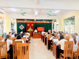 CHI BỘ TRƯỜNG TIỂU HỌC KỲ THỊNH 2 TỔ CHỨC SINH HOẠT CHI BỘ THƯỜNG KỲ VÀ SINH HOẠT CHUYÊN ĐỀ QUÝ II NĂM 2026