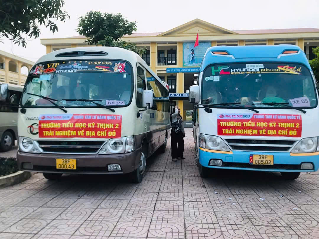 TRƯỜNG TIỂU HỌC KỲ THỊNH 2 THĂM QUAN CÁC ĐỊA CHỈ ĐỎ NHÂN DỊP KỶ NIỆM NGÀY SINH CỦA CHỦ TỊCH HỒ CHÍ MINH